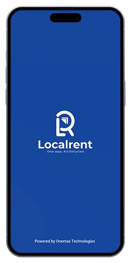 Local Rent - All your rental needs in one app