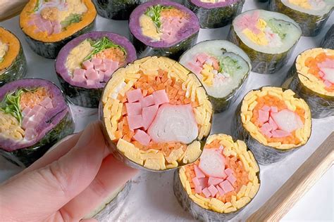 Homemade fat-reduced rice-free sushi, low-calorie satiety and ...