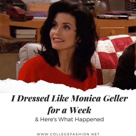 Monica Geller Dress