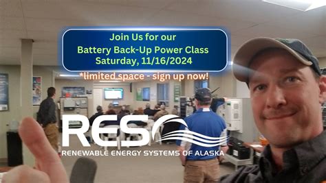 Battery Back-up Power Educational Class by RES, Renewable Energy ...