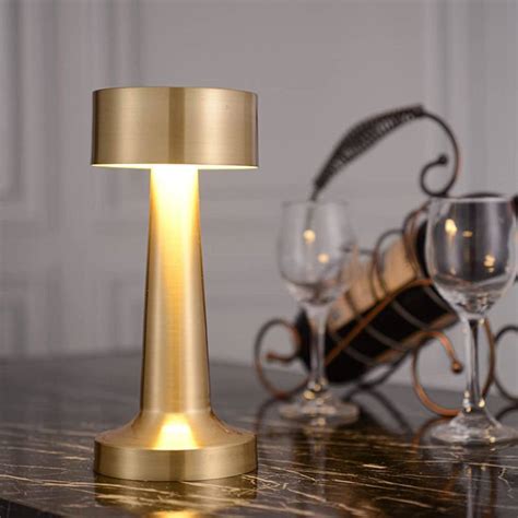 NBPLUS Touch Sensor Bar Table Lamps Portable Cordless Chargeable ...
