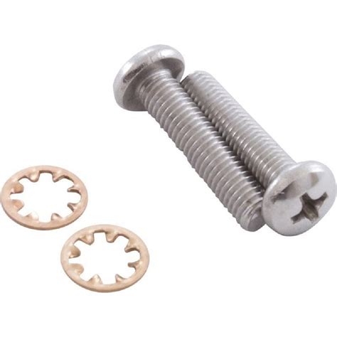 Zodiac Jandy 48-045 Pool Cleaner Front Axle Screw with Star Washer ...
