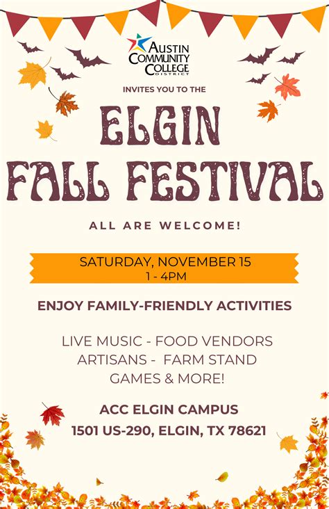 Elgin Fall Festival at ACC Elgin Campus - Asian Family Support Services ...