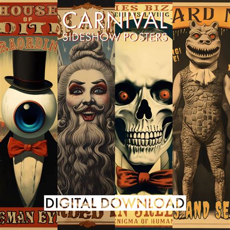 Sideshow Musical Poster