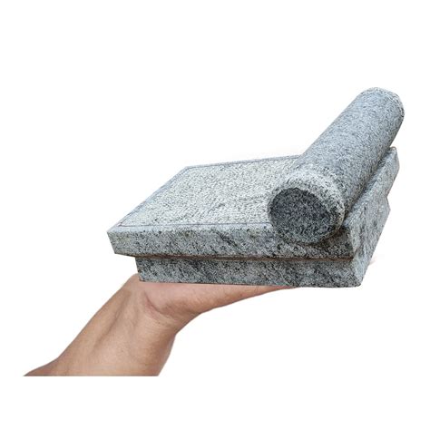 Buy EZAHK Stone Ammikallu, SIL Batta,Home Decor,Gift, Miniature for ...