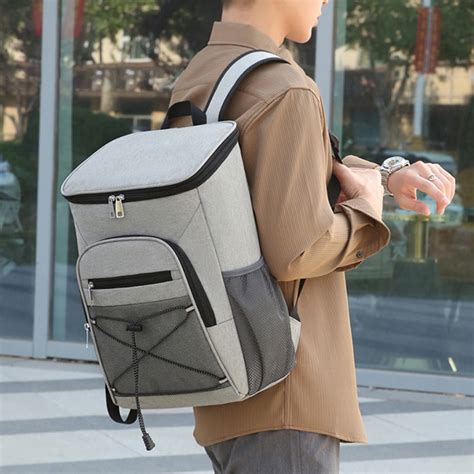 RnemiTe-amo Lightweight Insulation Leak-proof Cooler Backpack, Gray - Walmart.com