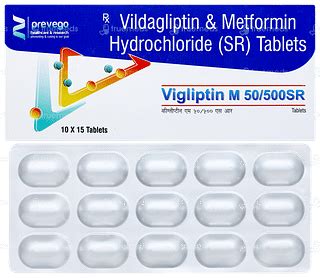 Vigliptin M 50/500 Sr Tablet 15: Uses, Side Effects, Price & Substitutes
