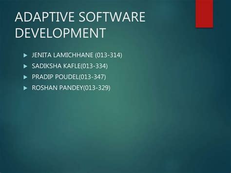 Image result for Example Model for Adaptive Software Development