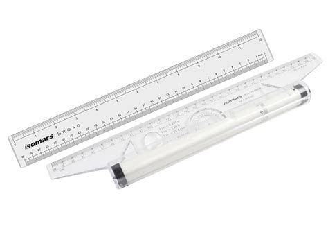 Isomars Rolling Ruler with 12 Inch Scale | Multifunction Drawing, Draf