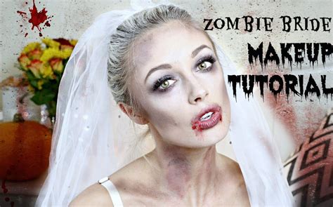 zombie bride makeup tutorial