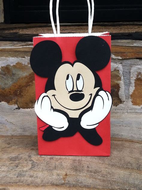 Mickey Mouse Party Treat Bags