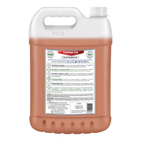 Buy PaxClean ECO Floor Cleaner Concentrate, 2X Powerful, Multi Surface ...