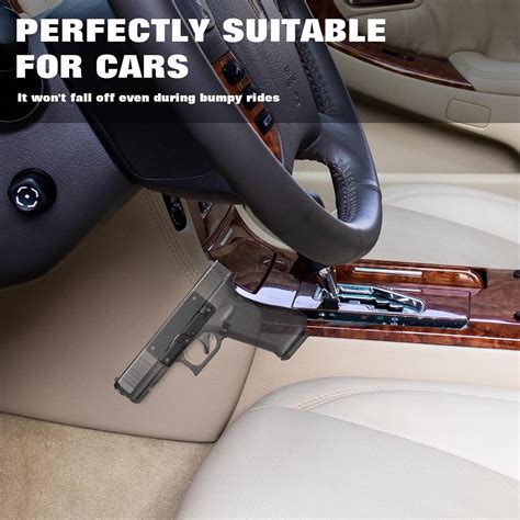 HUICOCY Gun Magnet Mount No Drilling with 3M Adhesive, Magnetic Gun ...