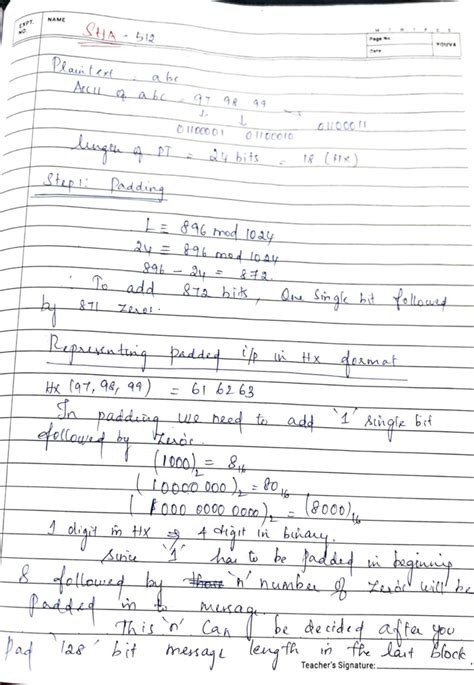 SHA-512 Problem - NAME -~· .... ,. ####### he &c,e, mo (OJJ voo 9-ooo ...