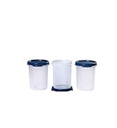 Buy Signoraware Modular Plastic Round Container, 1.1 Litres, Mod Blue ...