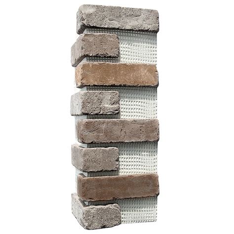 Old Mill Thin Brick Systems Brickweb 7.625-in x 21-in Rushmore Brick ...