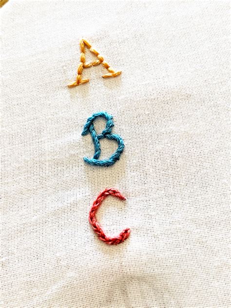 Hand Embroidery Letters | HOW TO Tutorial | Beginner Guide | Missy Kate Creations