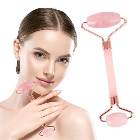 NEWGO Jade Roller Facial Massager Roller Beauty Skin Care Tool for Face ...