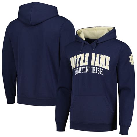 Colosseum Men's Notre Dame Fighting Irish Football Pullover Hoodie in ...