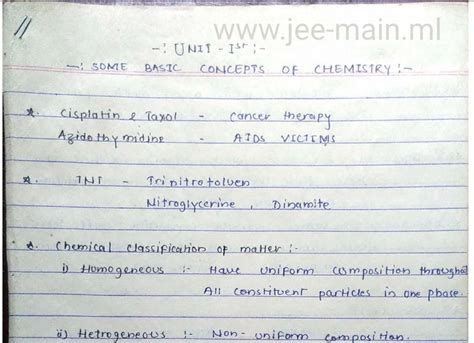 Jeenotes360 | Jee Main Handwritten Revision Notes Download PDF : [PDF ...