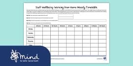 Nursery Weekly Timetable (teacher made) - Twinkl