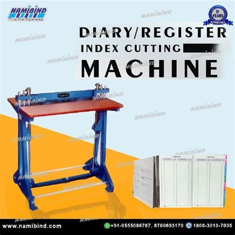 Paper Index Cutting Machine Manufacturer Supplier from Delhi India