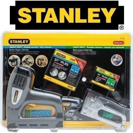 Buy Stanley TR45 Light Duty & TR550 Electric Staple/Nail Gun (TRE550 ...