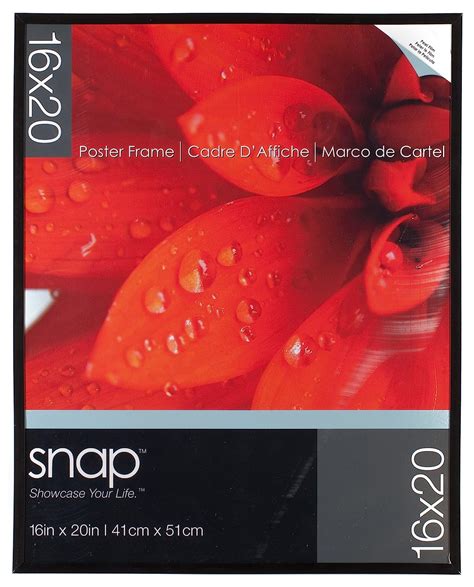 Buy SNAP 16x20 Black Snap On Poster Frame Online at Low Prices in India ...
