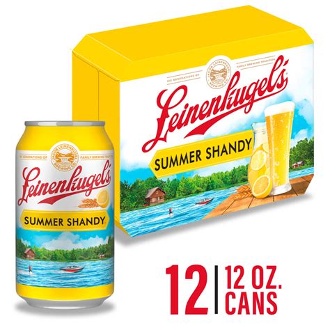 Leinenkugel's Summer Shandy Craft Beer, 4.2% Abv, 12-pack, 12-oz Beer Cans