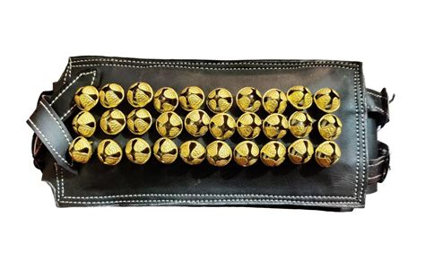 Ghungroo World Ghungroo with Black Adjustable Leather Strap Ghungroos 3 ...