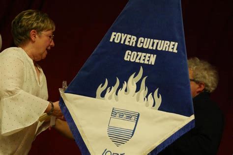 Le foyer culturel de Gozée a son drapeau - L'Avenir