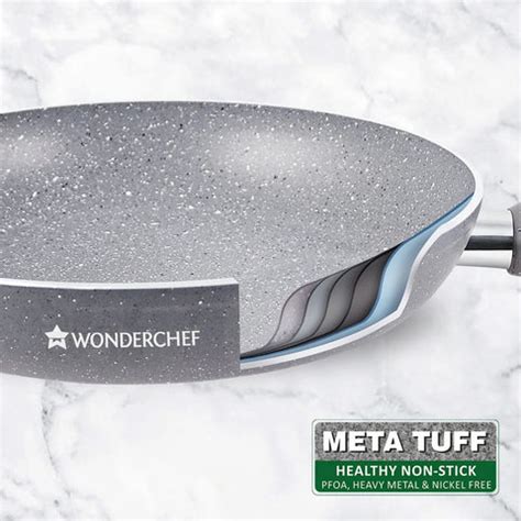 Buy Granite Cookware Set With Lid 3Pc Online At Best Price – Wonderchef ...