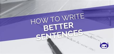 Image result for How to Write Better Sentences