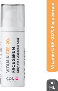 Cos-IQ Vitamin CEF-20% Face Serum for Skin Glowing & Brightening Price ...