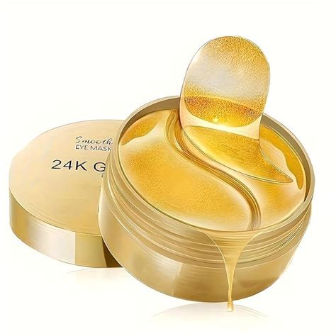 Homemind 24K Gold Eye Masks for Dark Circles and Puffiness 60PCS, Gel ...