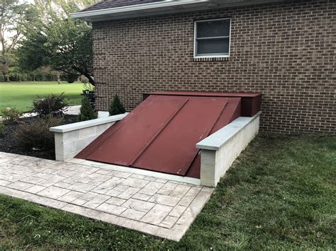 Custom Basement Cellar Doors | Steelway Cellar Doors Top Bulkhead ...