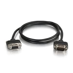C2G/Cables to Go 52191 Serial RS232 DB9 Null Modem Cable with Low ...