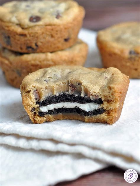 Oreo Stuffed Chocolate Chip Cookies - Belly Full