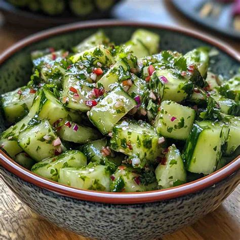 Refreshing Persian Cucumber Salad | CoupTasteLena