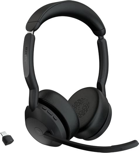 Amazon.in: Buy Jabra Evolve2 55 Stereo Wireless Headset Air Comfort ...