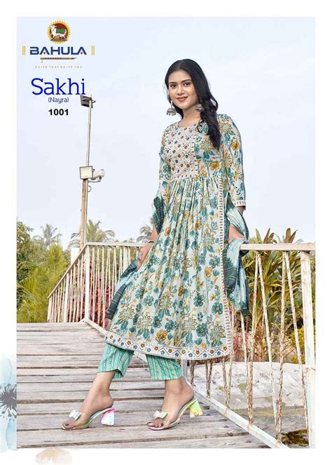 Bahula Sakhi Nayra Vol 1 Ready Made Cotton Suits