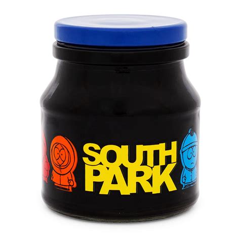 South Park Characters Glass Storage Jar With Lid | Holds 5 Ounces ...