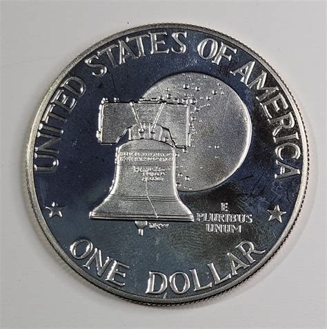 1976 Eisenhower - IKE PROOF Dollar - Bicentennial Coin | Property Room