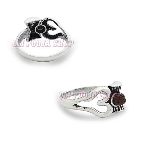 Trishul Damroo Ring in 925 Sterling Silver Buy online