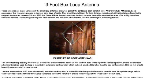 Image result for Box Loop Dipole Antenna