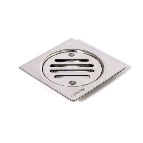 V DRAINS SS304 Screw Type Floor Drain Tile Insert Drain for Bathroom ...