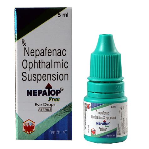 Nepatop Free Sterile Eye Drops 5 ml | Uses, Side Effects, Price ...