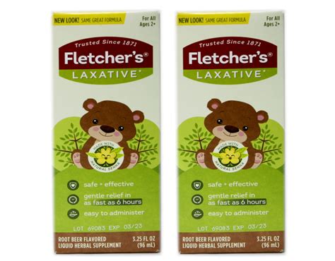 2 Pack - Fletcher's Laxative For Kids 3.25oz Each - Walmart.com
