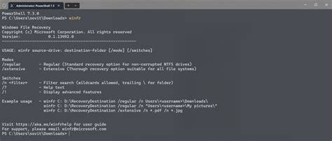 Windows File Recovery Tutorial 的图像结果