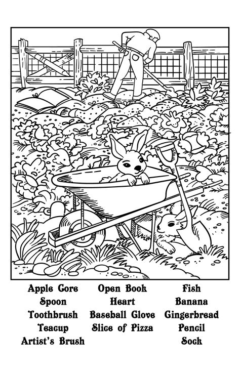 Hidden Pictures For Adults - 10 Free PDF Printables | Printablee